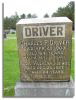 DRIVER Charles P 1845-1909 et MULVENA Rose 1844-1927